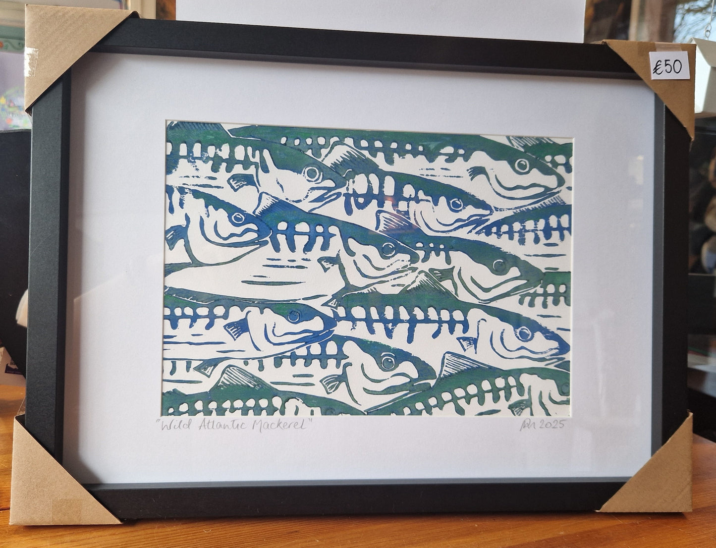 Wooden N Things - Framed Lino Prints (13.5" x 18")
