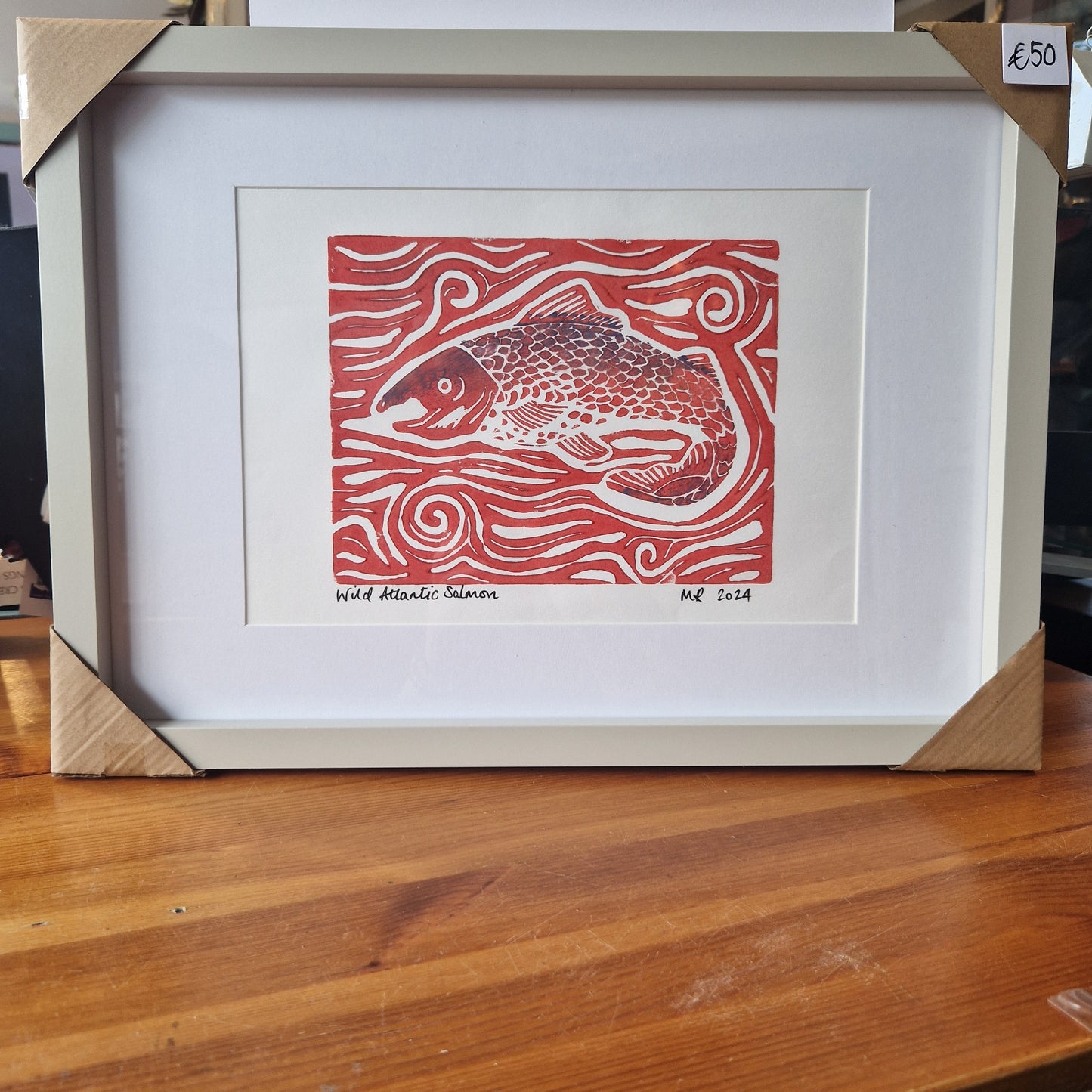 Wooden N Things - Framed Lino Prints (13.5" x 18")