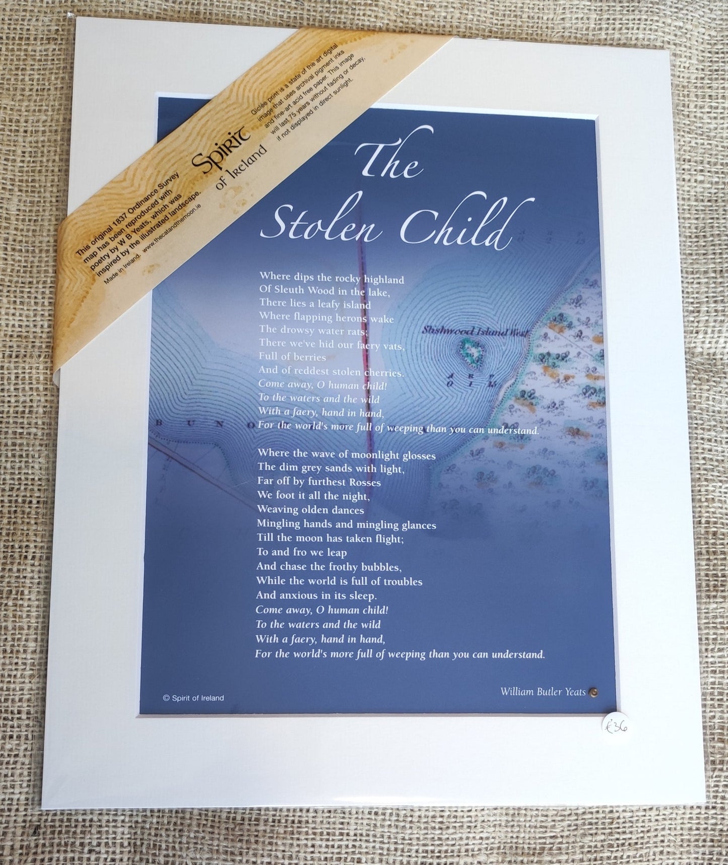 William Butler Yeats Poetry - Art Prints