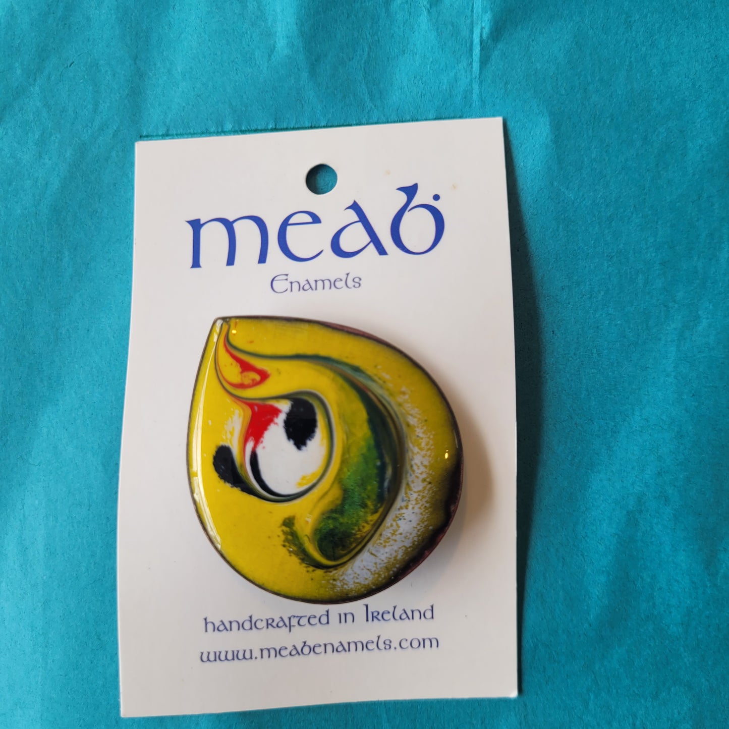 Meab Enamel Brooches