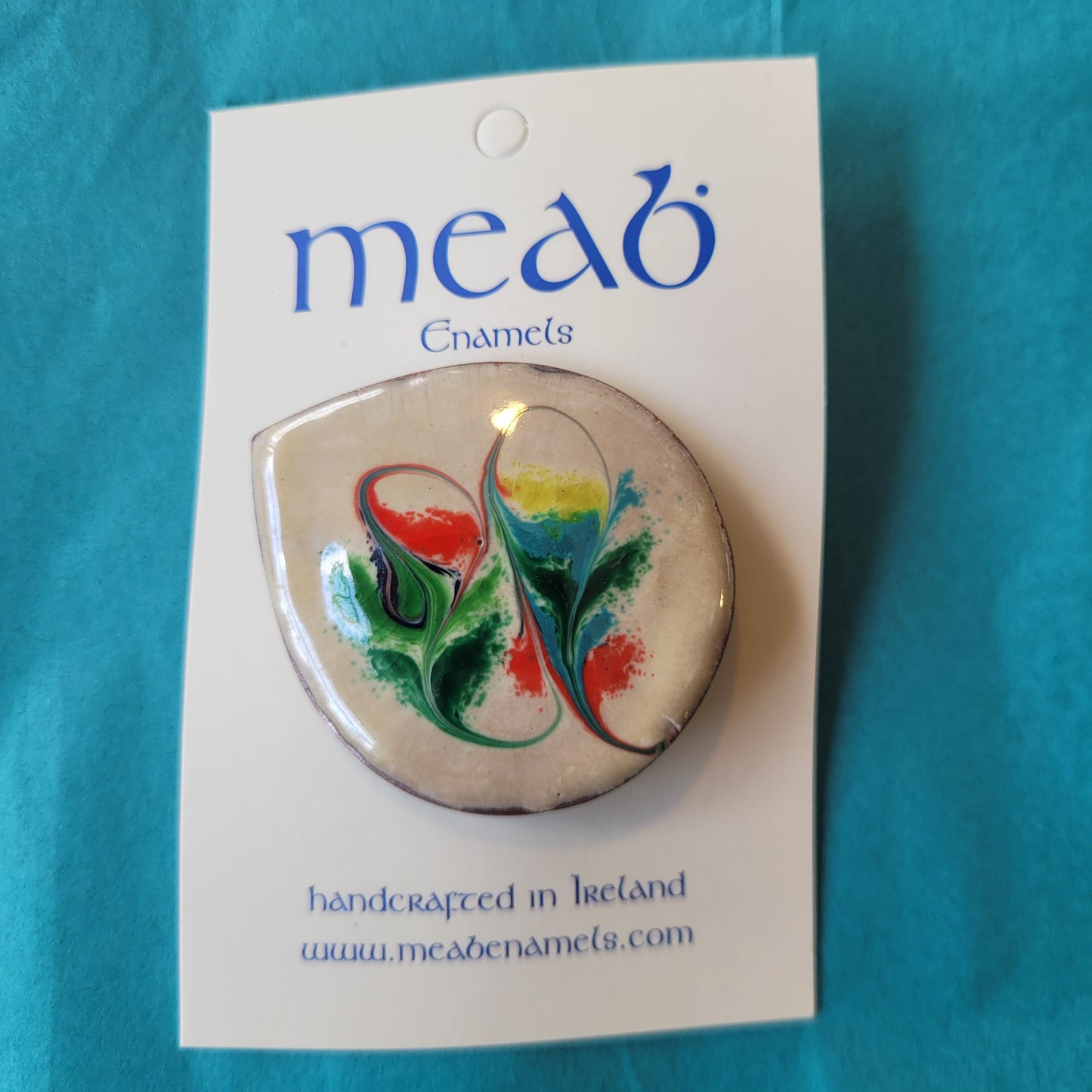 Meab Enamel Brooches