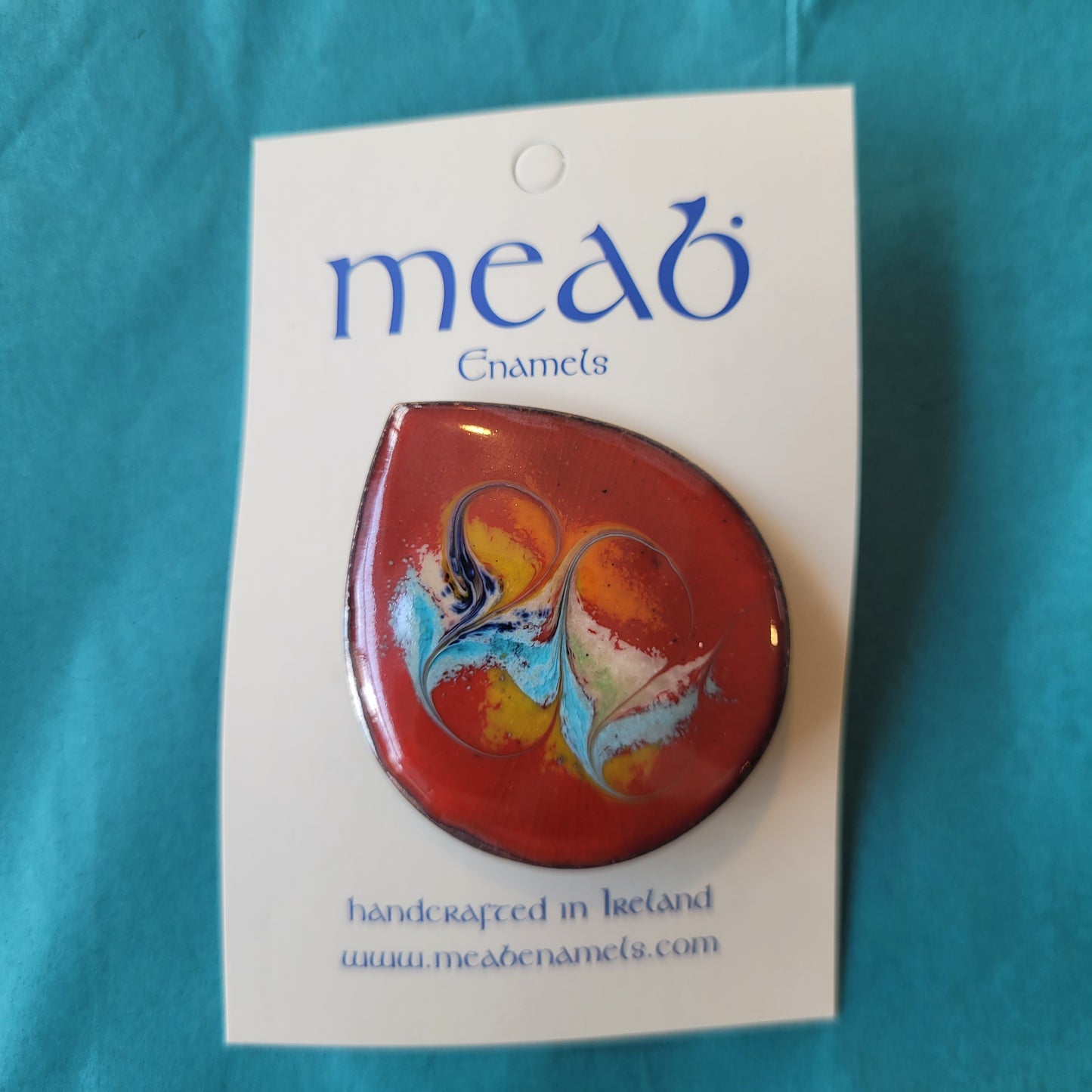 Meab Enamel Brooches