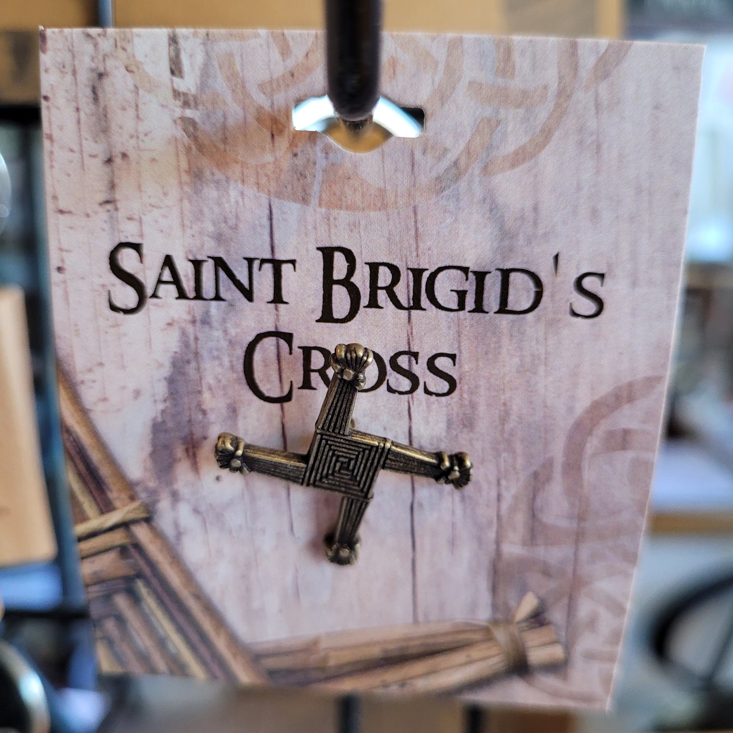 St. Brigid's Cross Pin