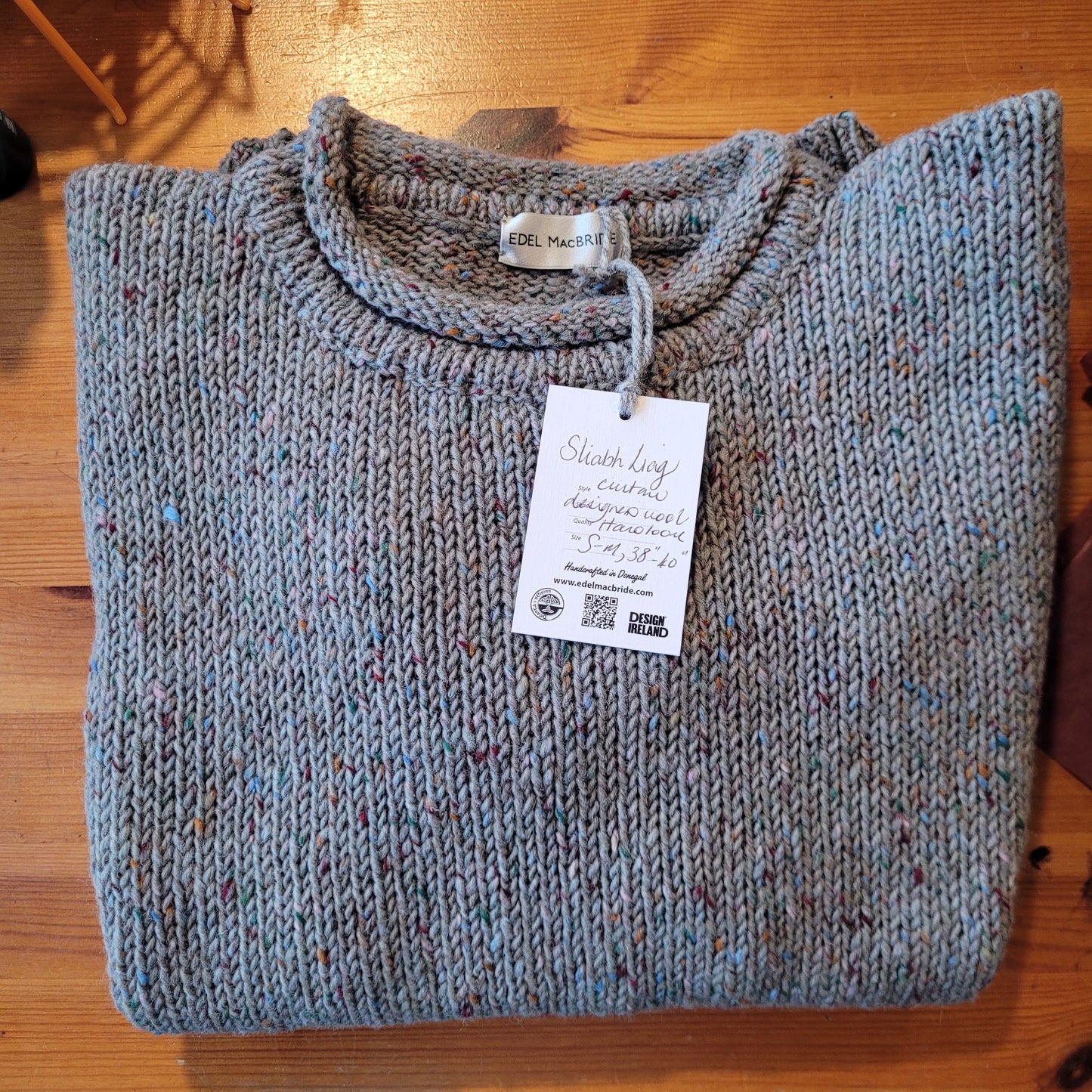 Sliabh Liag Grey Sweater