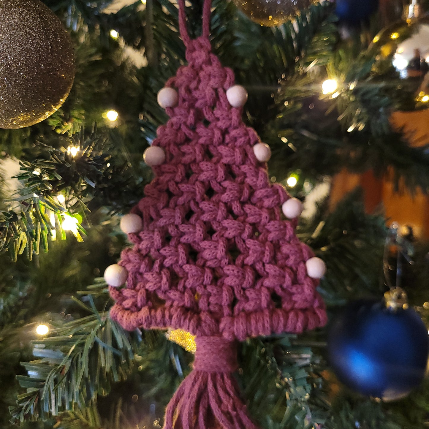 Macrame Christmas Decorations