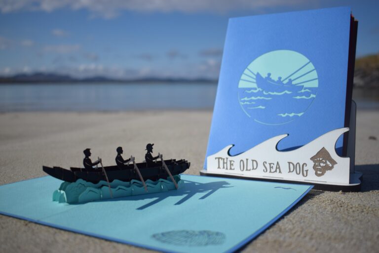 The Old Sea Dog - Pop Up Cards