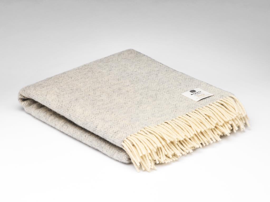 Mc Nutt Of Donegal Pure Wool Throw