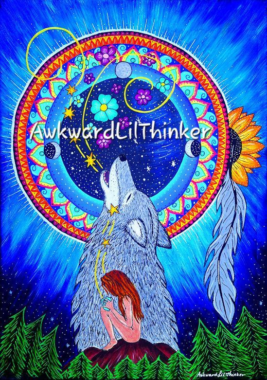 Awkward Lil Thinker - A6 Prints