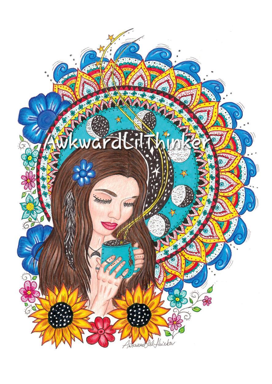 Awkward Lil Thinker - A6 Prints
