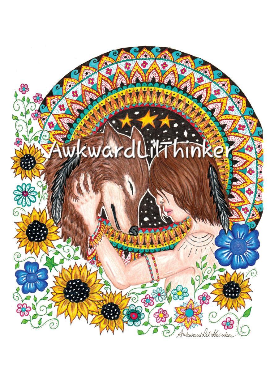 Awkward Lil Thinker - A6 Prints