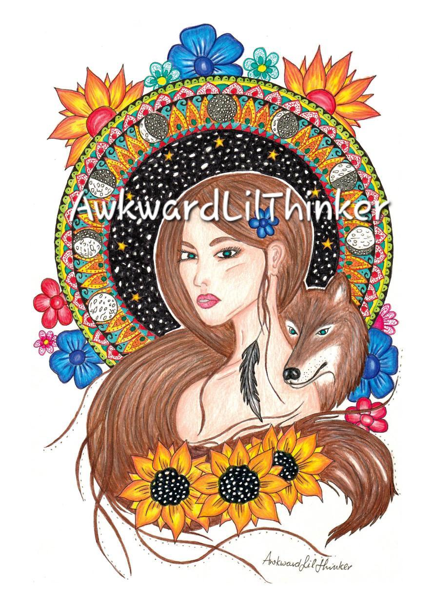 Awkward Lil Thinker - A6 Prints