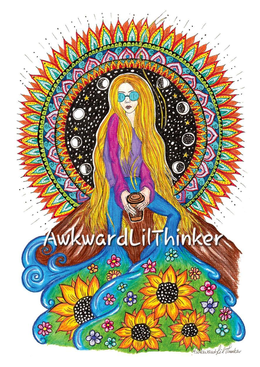Awkward Lil Thinker - A6 Prints