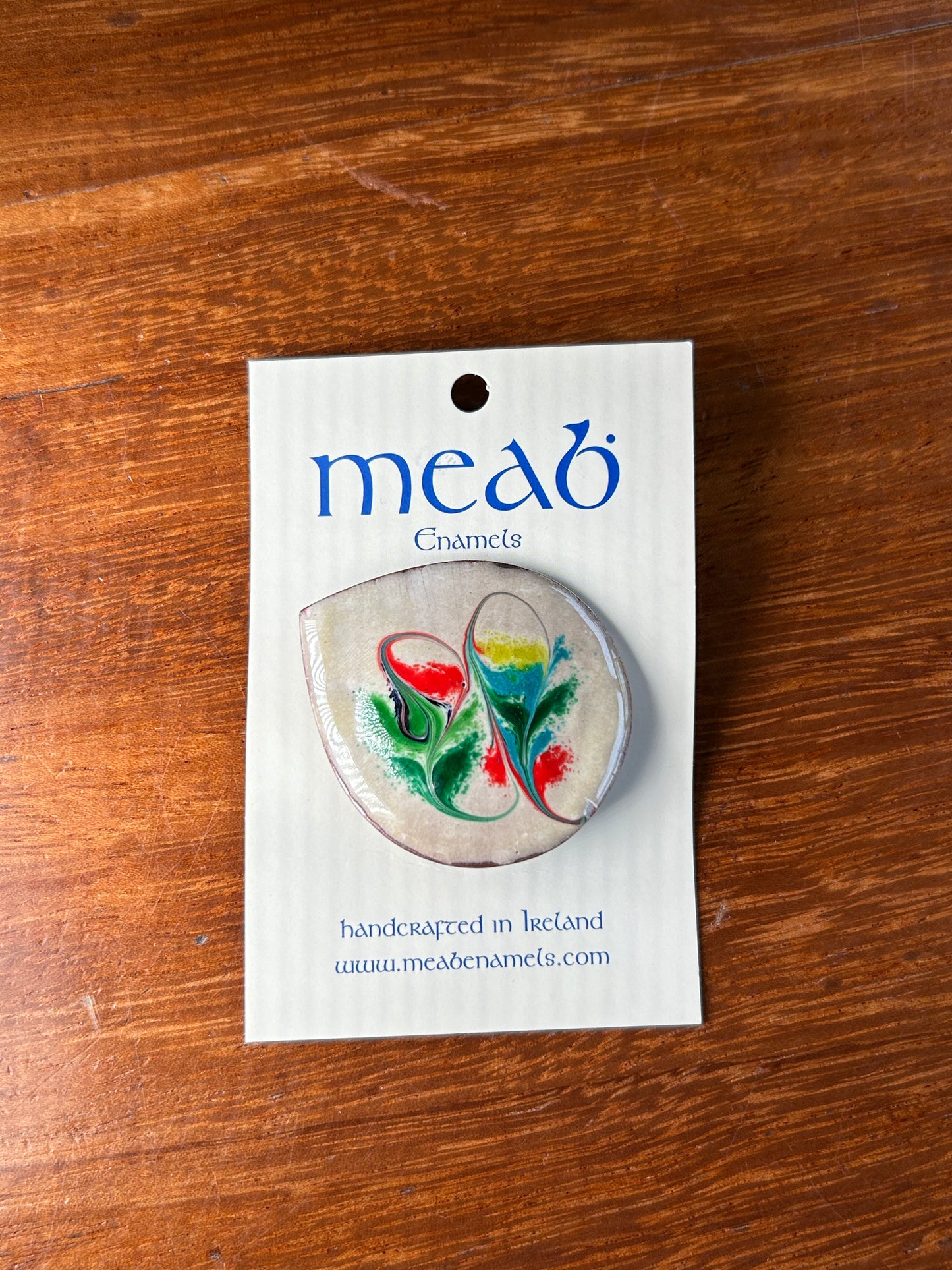 Meab Enamel Brooches