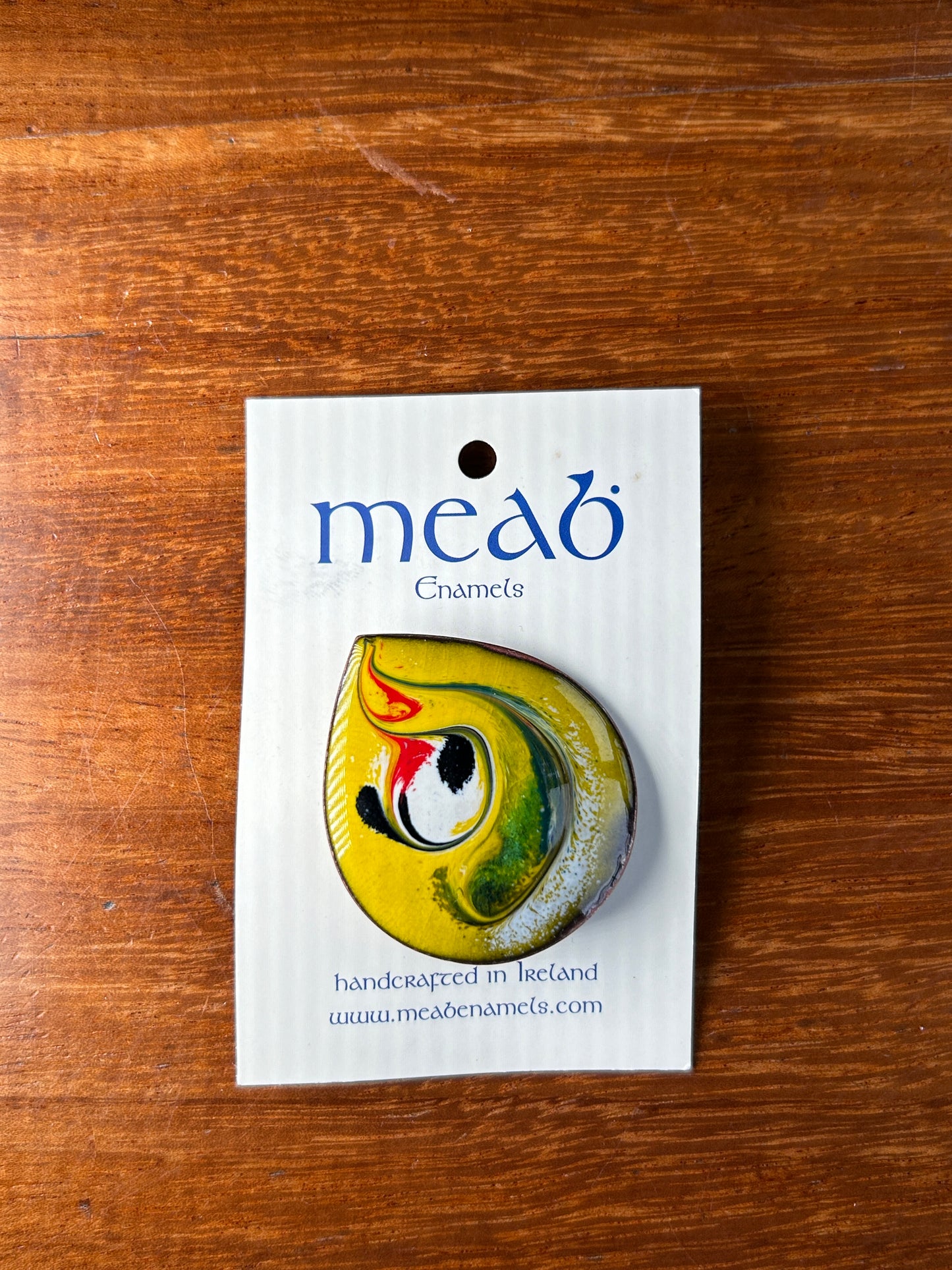 Meab Enamel Brooches