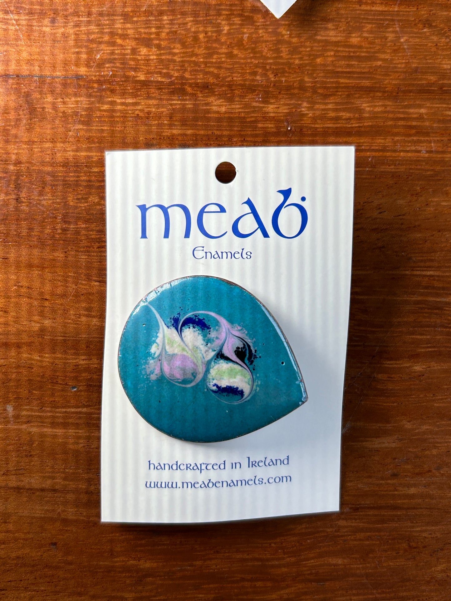 Meab Enamel Brooches