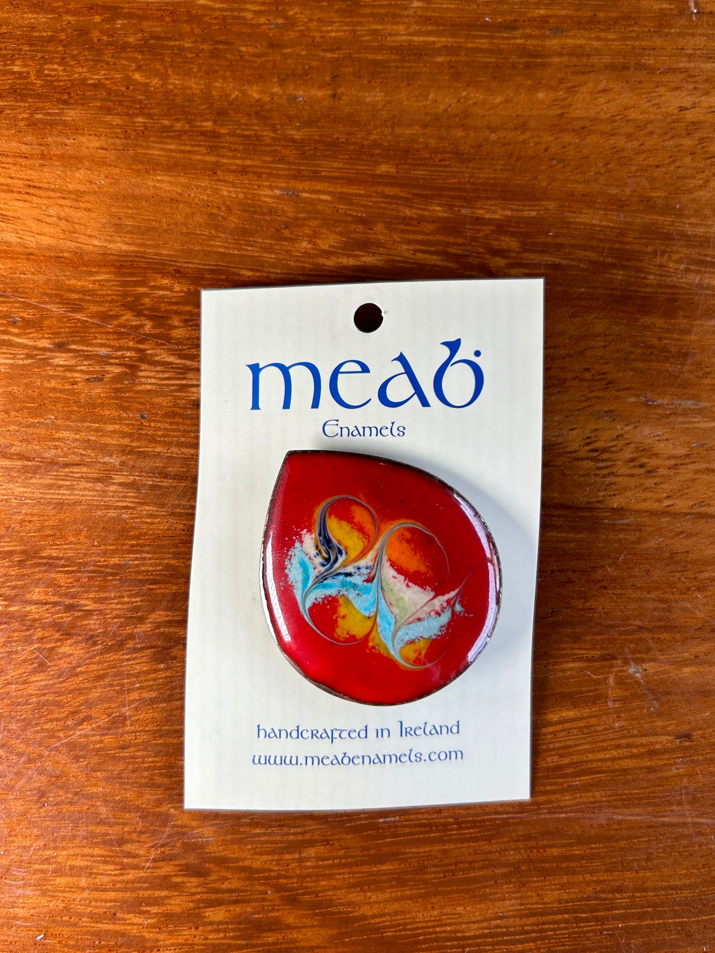 Meab Enamel Brooches