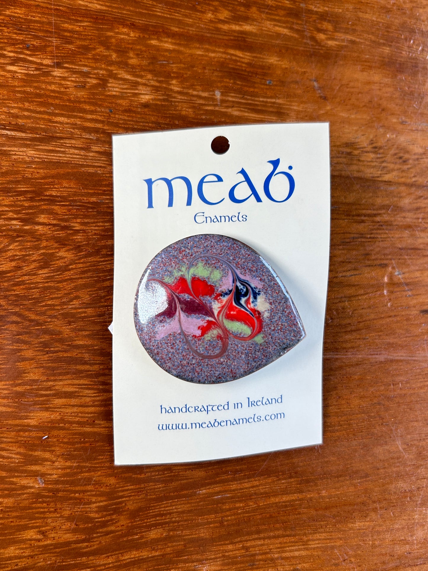 Meab Enamel Brooches