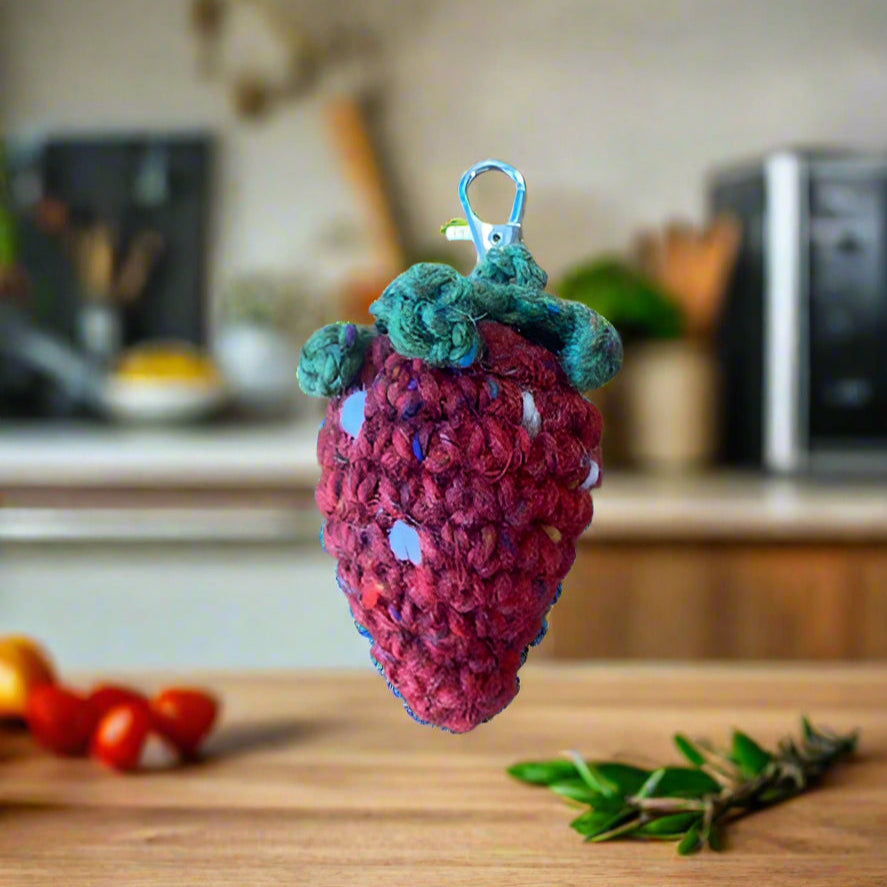 Ocean Weave - Crochet Keyring Collection