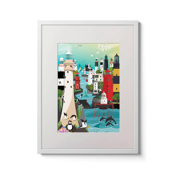 'The Designer Of Things' Framed Lighthouses