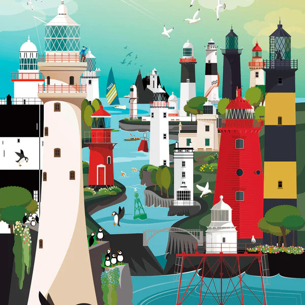 'The Designer Of Things' Framed Lighthouses