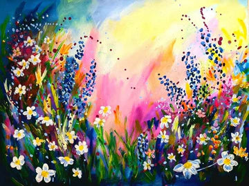 Margaret Rattigan - Collection of Art Prints Mounted 9" x 9". print size 5" x 5"