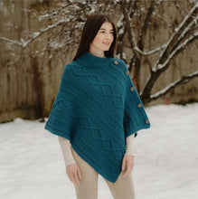 Load image into Gallery viewer, Poncho - Cable knit
