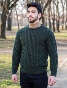 Merino Aran Sweater