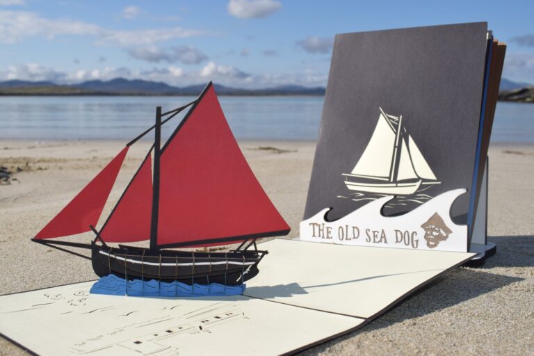 The Old Sea Dog - Pop Up Cards
