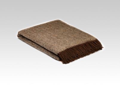 Mc Nutt Of Donegal Pure Wool Throw