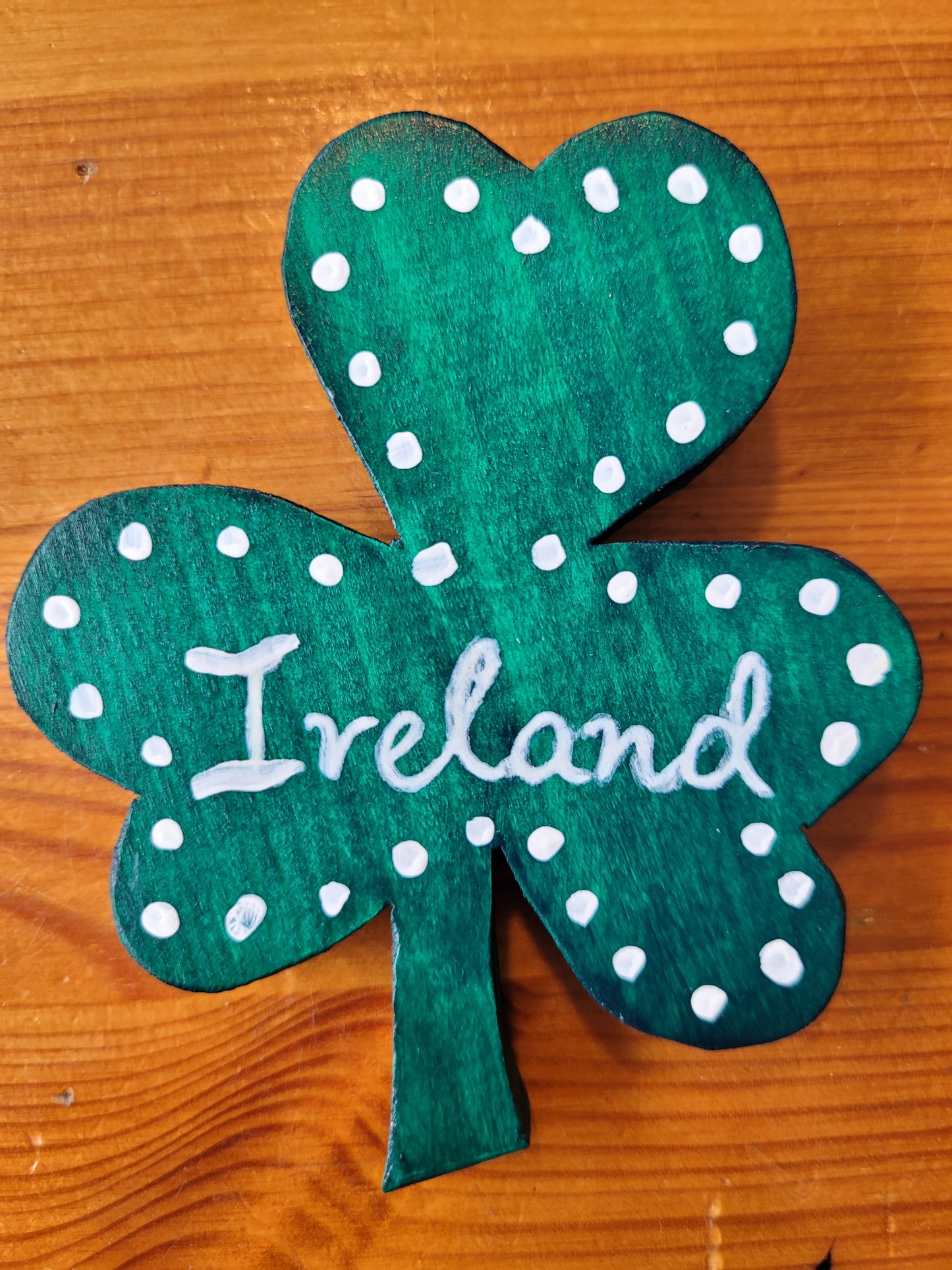 Wood N Things - Shamrock Magnets
