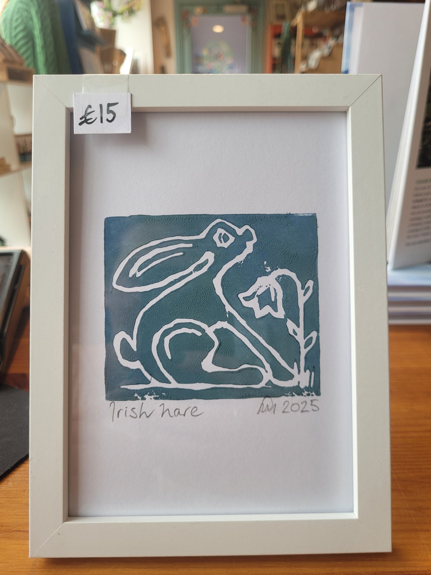 Wooden N Things - Mini Framed Original Lino Prints (8" x 6")