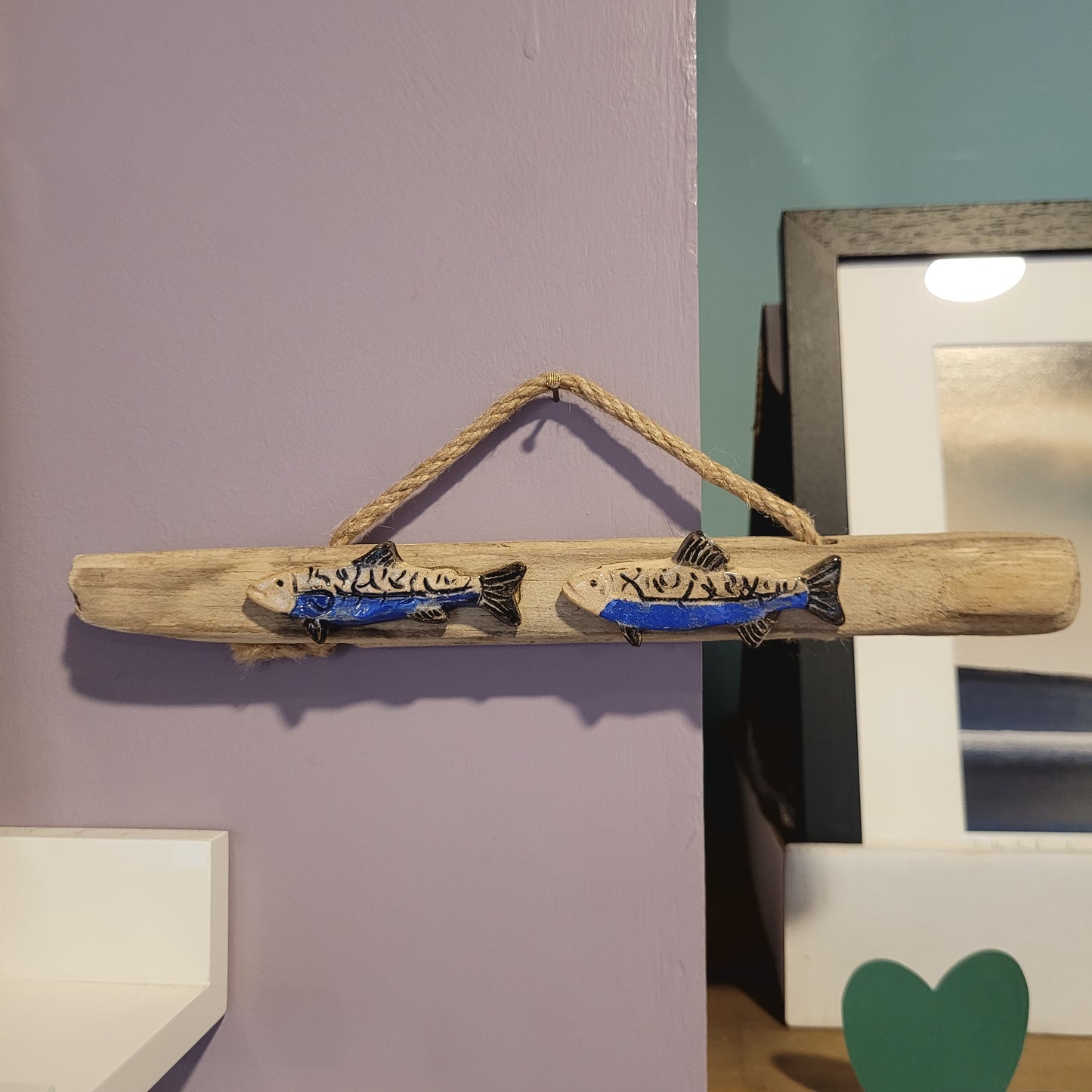 Bryn & Awen - Wooden & Ceramic Plaque