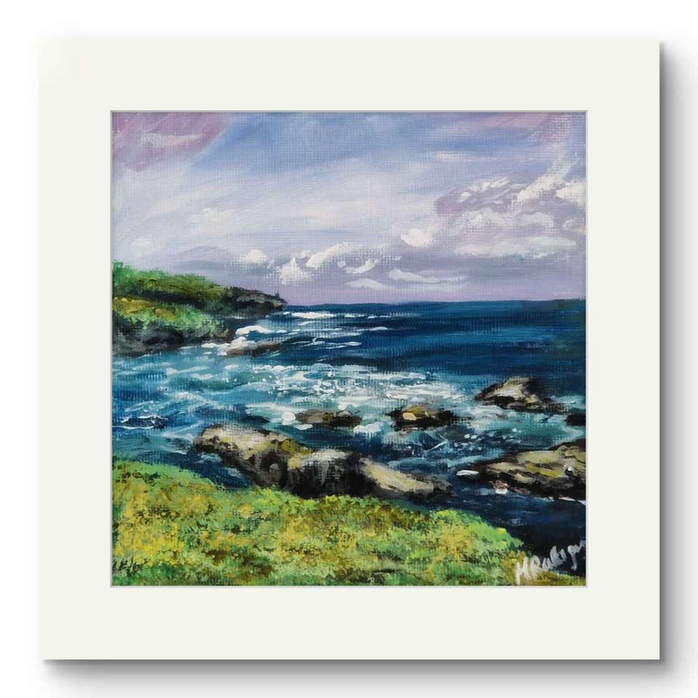 Margaret Rattigan - Collection of Art Prints Mounted 9" x 9". print size 5" x 5"