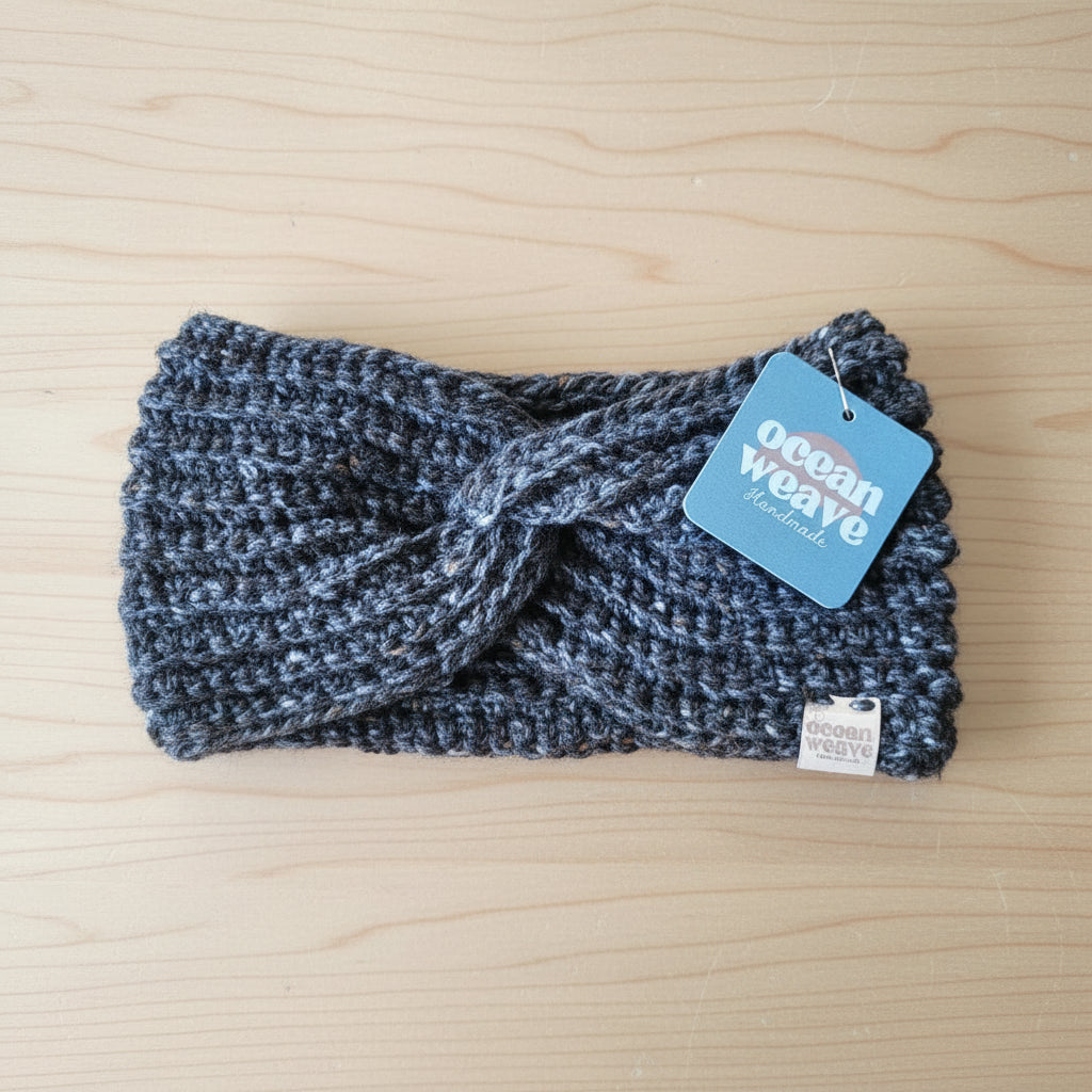 Ocean Weave - Donegal Wool Headbands