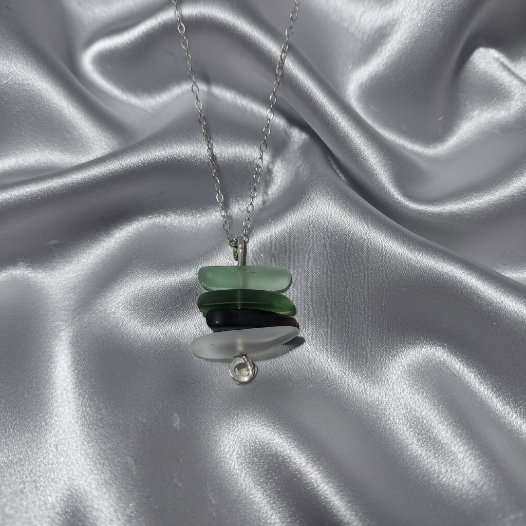 Sea Glass and Silver Jewellery - Lough Melvin Studios