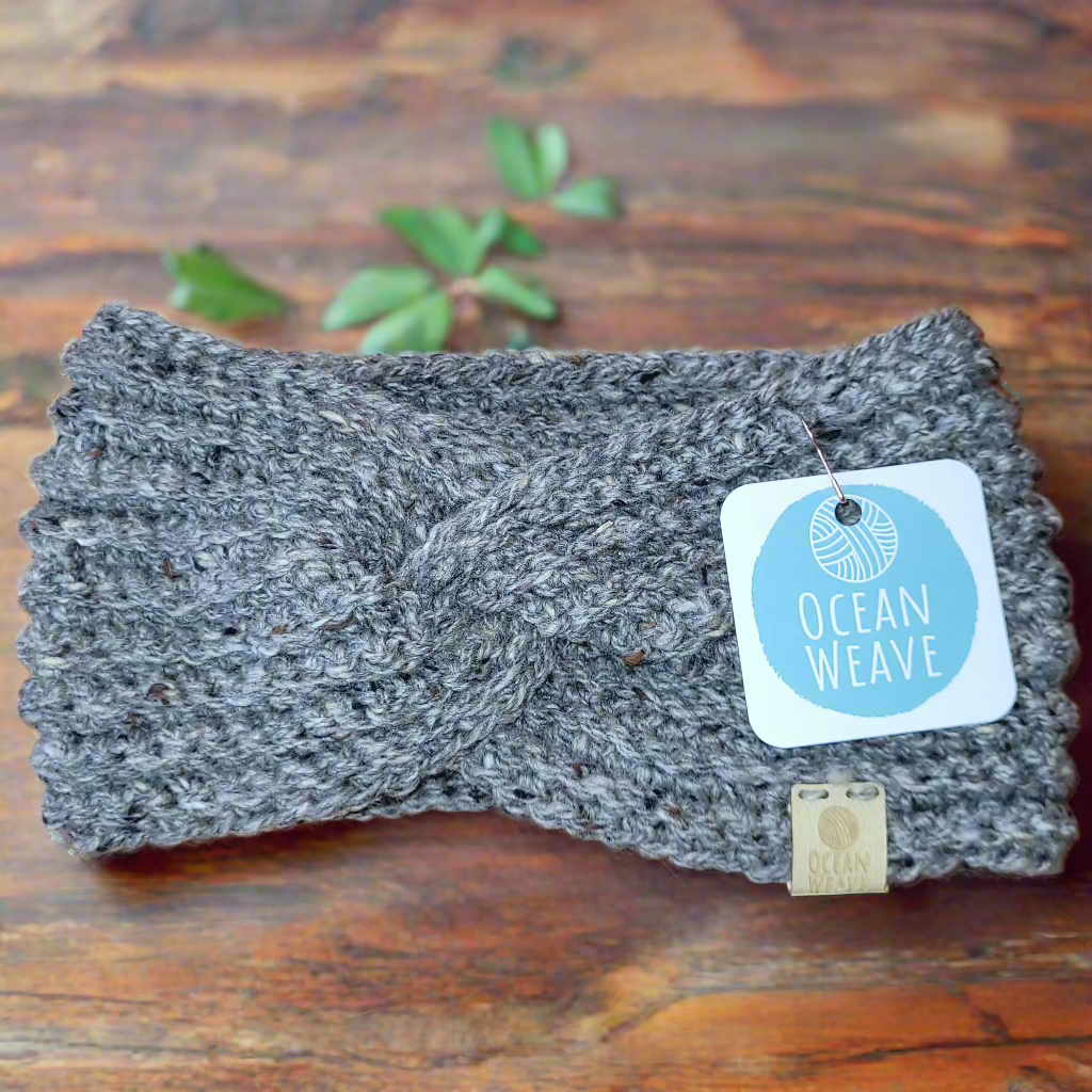 Ocean Weave - Donegal Wool Headbands