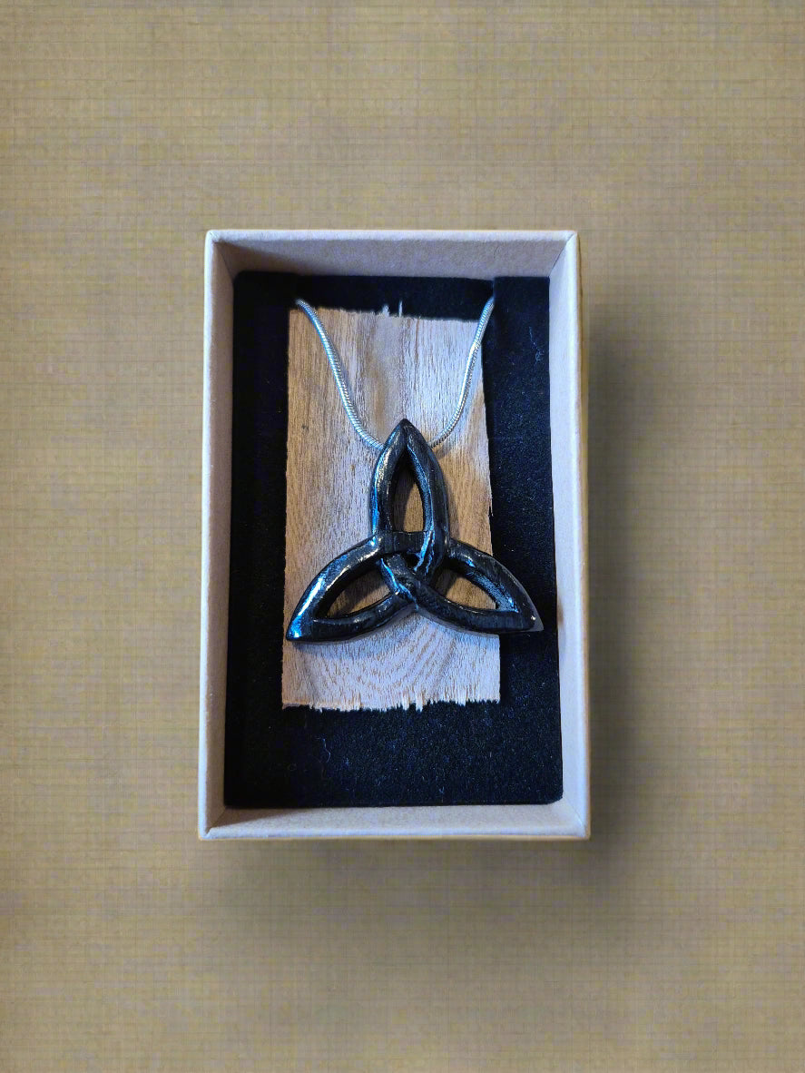 Bog Oak Pendant - Rossa Byrne
