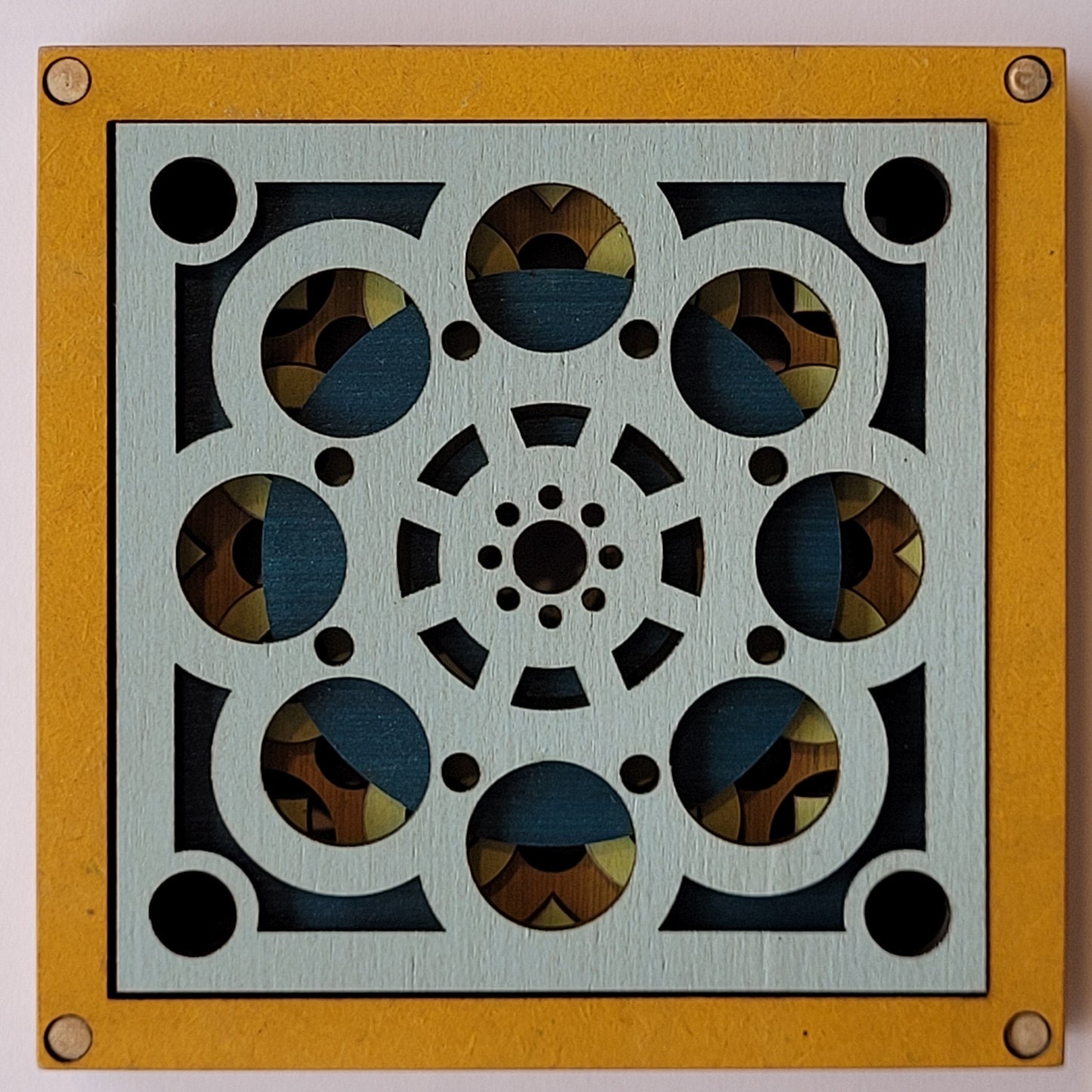 Wooden Art Coasters