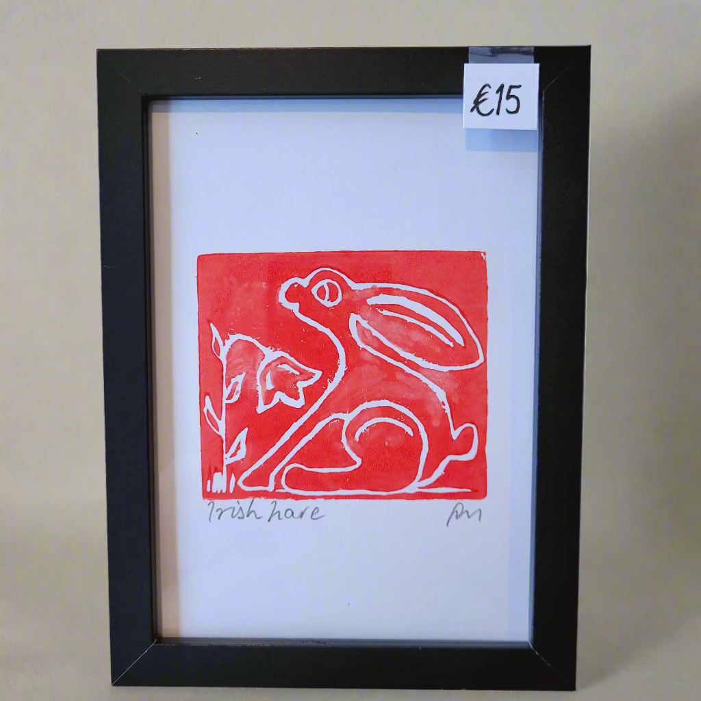 Wooden N Things - Mini Framed Original Lino Prints (8" x 6")