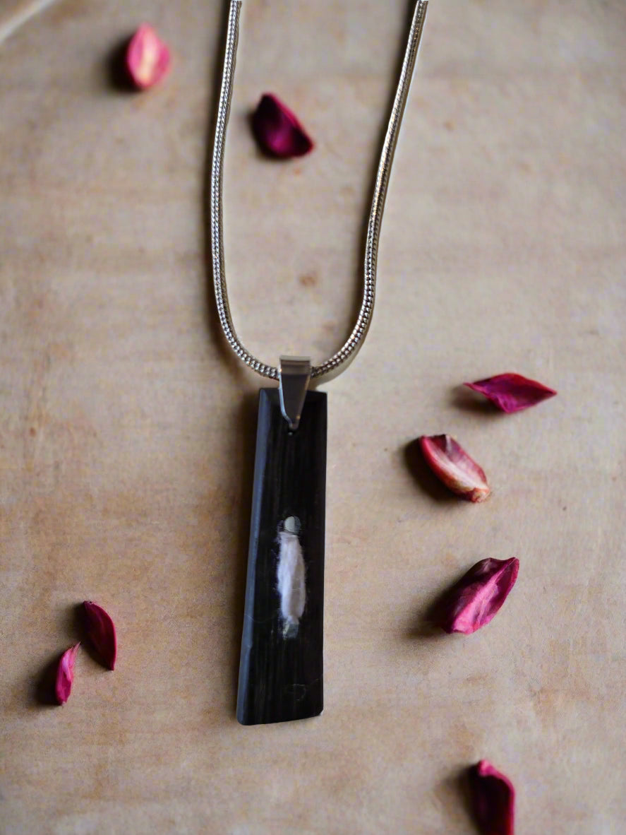 Bog Oak Pendant - Rossa Byrne
