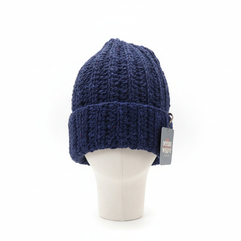 Ocean Weave - Donegal Wool Beanies