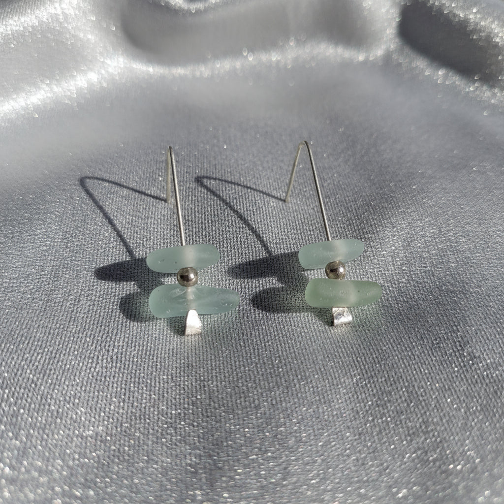 Sea Glass and Silver Jewellery - Lough Melvin Studios