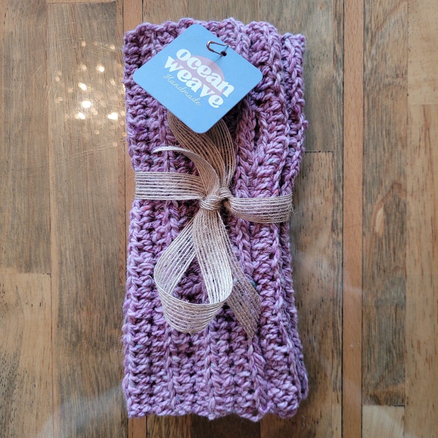 Ocean Weave - 100% Merino Wool Mittens