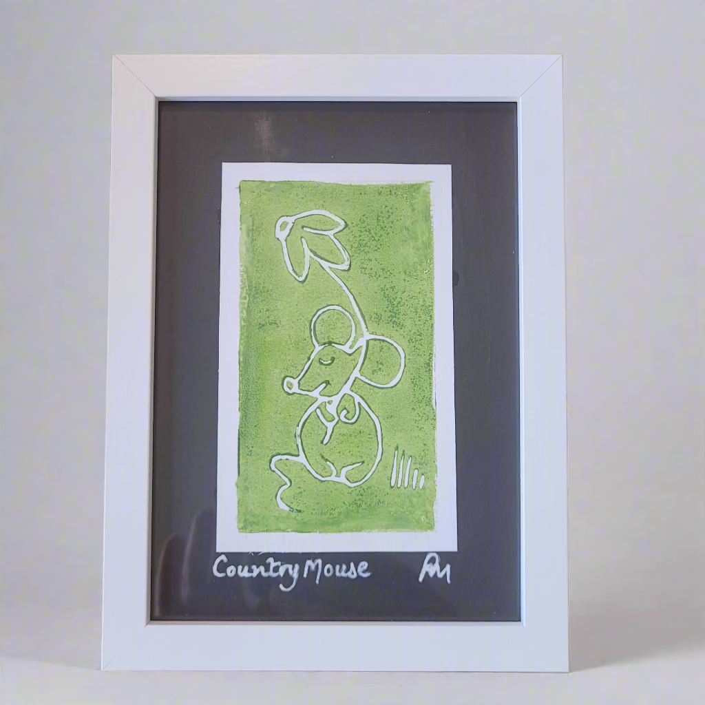 Mini Framed Lino Prints (8" x 6")