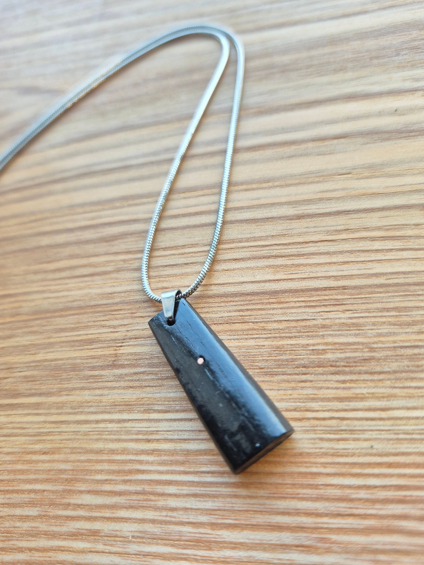 Bog Oak Pendant - Rossa Byrne
