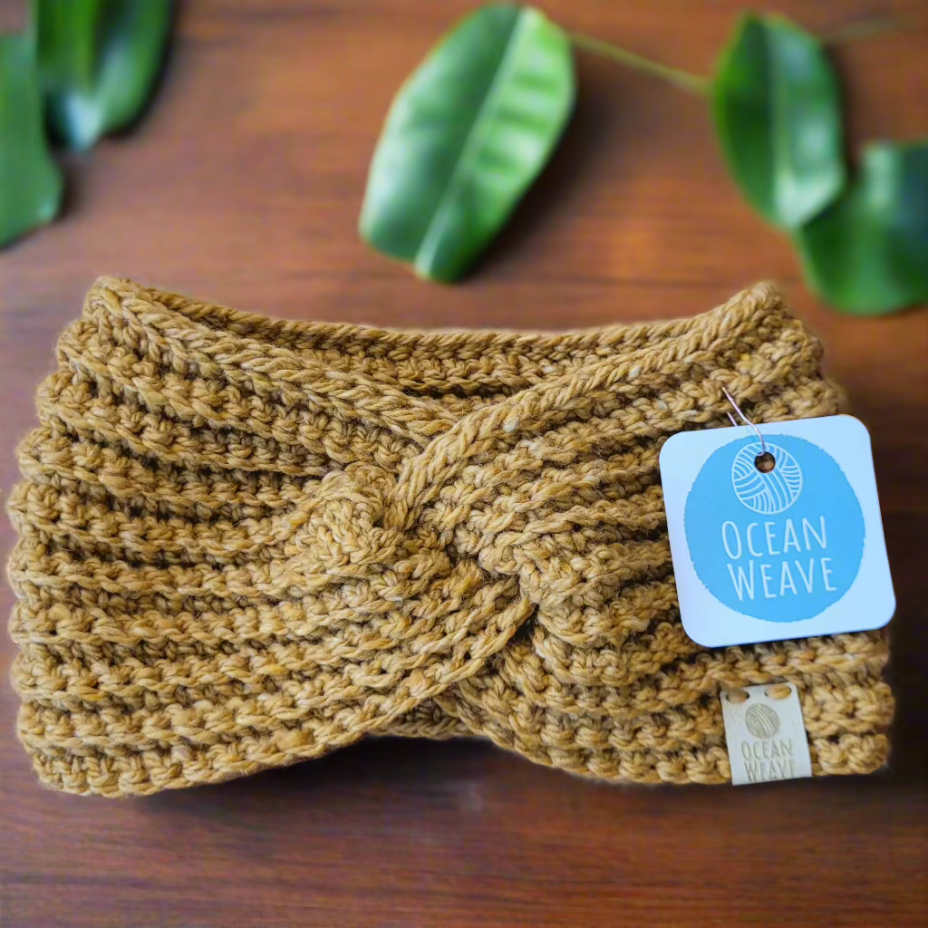 Ocean Weave - Donegal Wool Headbands