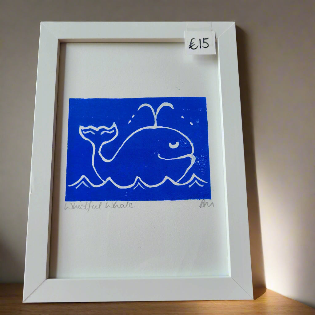 Wooden N Things - Mini Framed Original Lino Prints (8" x 6")