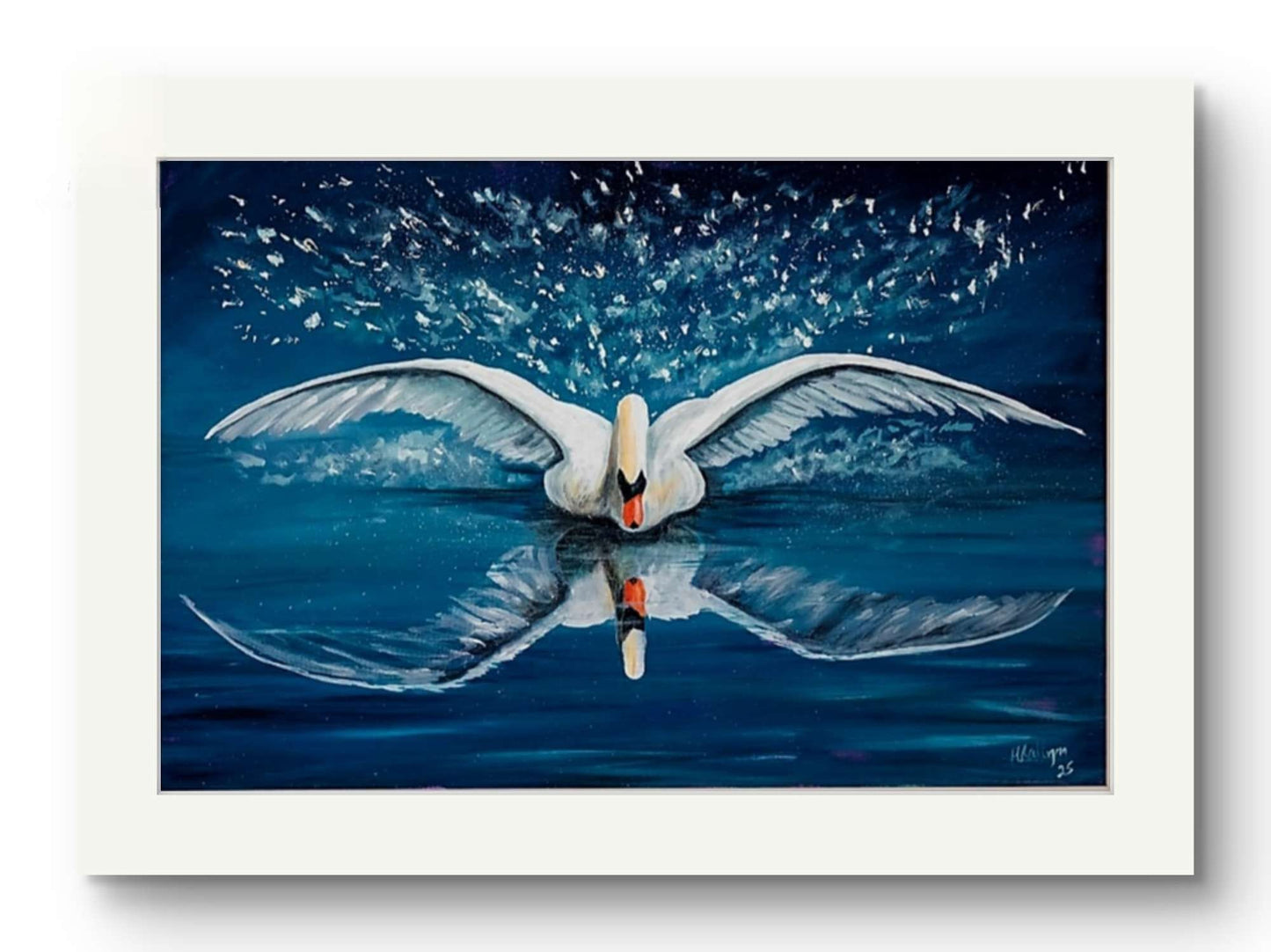 Margaret Rattigan - Collection of Art Prints Mounted 9" x 9". print size 5" x 5"