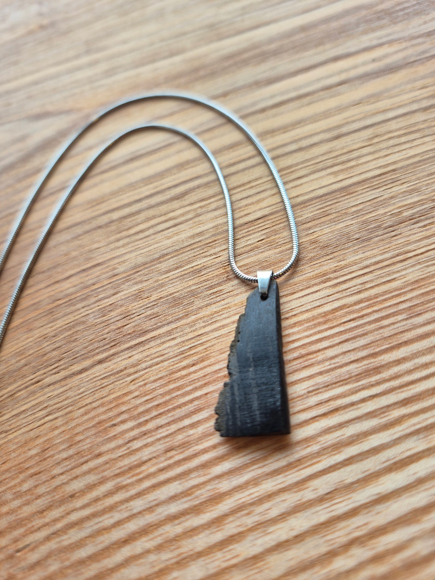 Bog Oak Pendant - Rossa Byrne