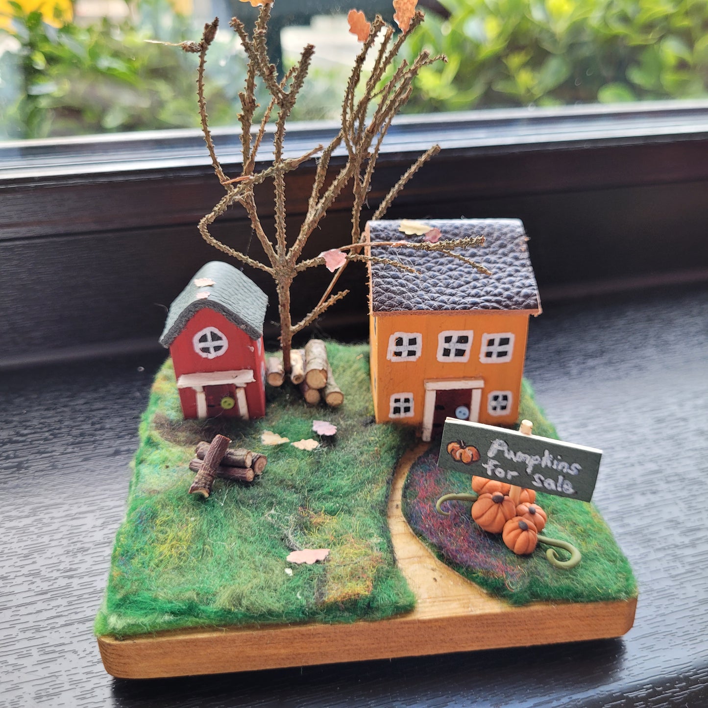 Miniature Autumn Houses - Asgard Arts